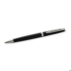 Długopis Waterman H_MISPH_RE czarny z chromowanymi wykończeniami w giftboxie