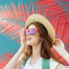 Kołonotatnik Esselte ColourBreeze A5 w kratkę lawendowy 628469