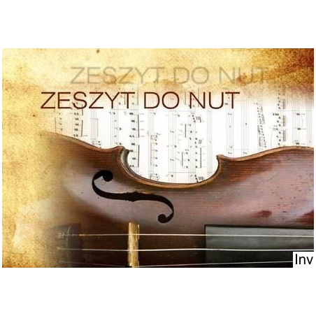 Zeszyt do nut A5 16 kartek Kreska