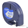 Taśma Dymo 12mm/4m plastikowa biała S0721660