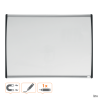 Tablica suchościeralna Nobo 585x430mm z zaokrągloną ramą