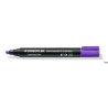 Marker wodoodporny Staedtler Lumocolor S 350-6, ścięty, fioletowy, 10 sztuk