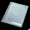 Folder Leitz Combifile usztywniony niebieski przezroczysty 200 mic. 3 sztuki