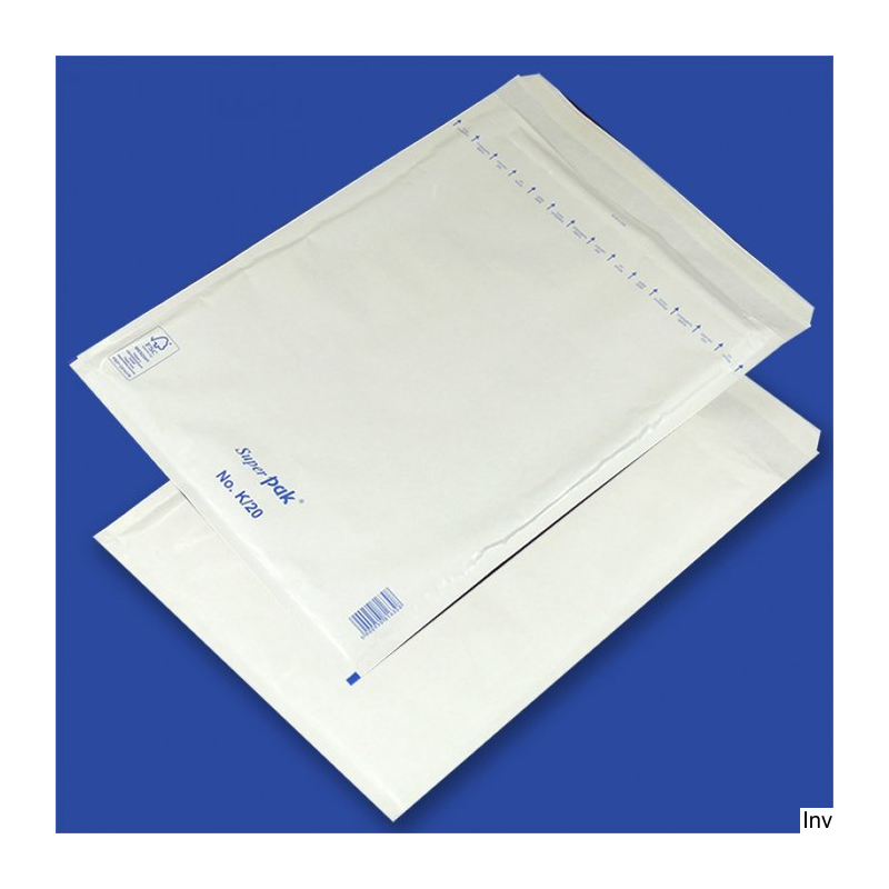 Koperta powietrzna K/20 NC z folią bąbelkową, papierowa, wysoka gramatura, do zabezpieczania przesyłek