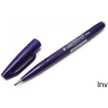 Pisak pędzelkowy do kaligrafii fioletowy 5 mm Pentel SES15-V
