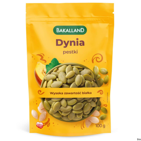 Pestki dyni łuskane 100g Bakalland