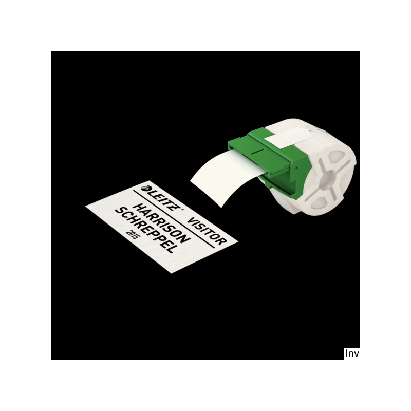 Etykiety kartonowe Leitz Icon 57 mm, 157 gsm, 22 m do drukowania identyfikatorów i wizytówek