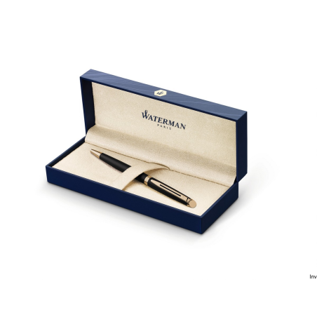 Długopis Waterman HEMISPHERE czarny matowy z 23-karatowym złotem S0920770