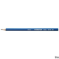 Ołówek Staedtler NORICA S132-46 z gumką, twardość HB, sześciokątny, drewniany, średnica grafitu 2 mm