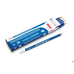 Ołówek drewniany trójkątny Pentel CB60T 2B