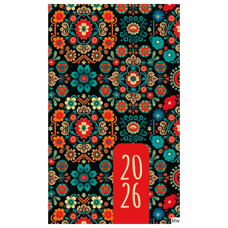 Kalendarz Mini 2023 Michalczyk i Prokop, 1 miesiąc na 2 stronach, format 87 x 145 mm, oprawa zeszytowa, papier offset 70 g/m2