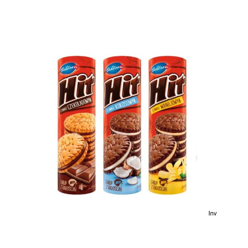 Bahlsen Ciastka Markizy Hit Waniliowe 220g