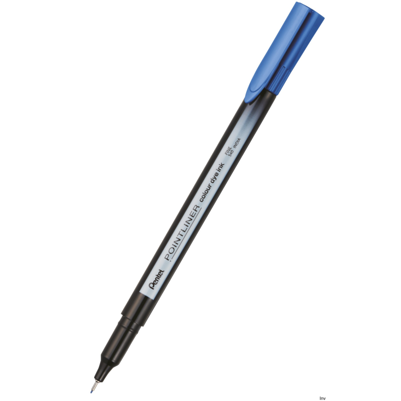 Cienkopis Pentel Pointliner Colour błękitny S40-S z tuszem na bazie wody