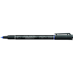 Foliopis permanentny Rystor 0.6 mm niebieski FF-6/C wodoodporny do szkła, plastiku, metalu, porcelany, folii