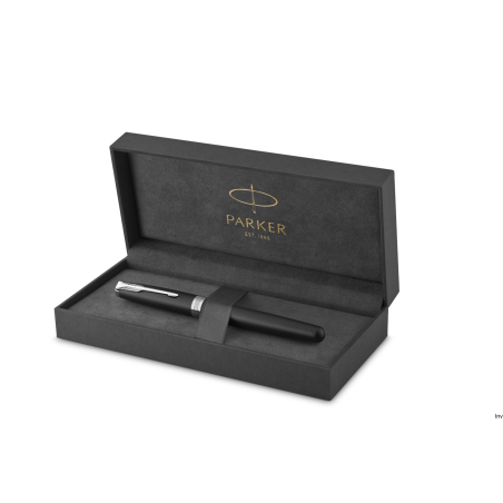 Pióro kulkowe Parker Sonnet Matte Black CT 1931523 w eleganckim giftboxie