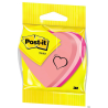 Post-It 3M Bloczek Serce Neonowe 225 kartek 70-72gsm Mix Kolorów