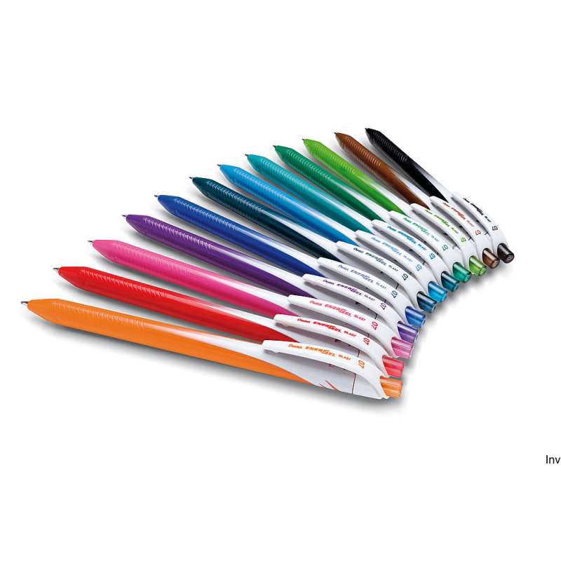 Pióro kulkowe Pentel EnerGel 0,7 mm czarne BL437-A do biura i szkoły