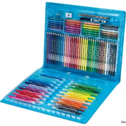 Zestaw artystyczny do malowania COLORPEPS 100 elementów 907003