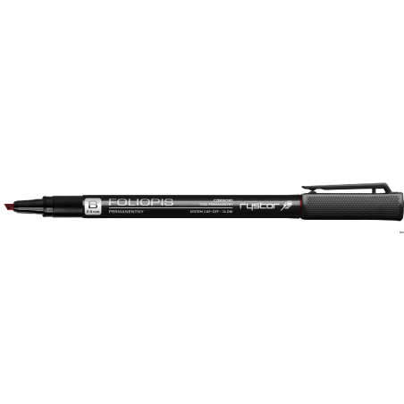 Foliopis permanentny Rystor FB-25 czerwony 2,5 mm