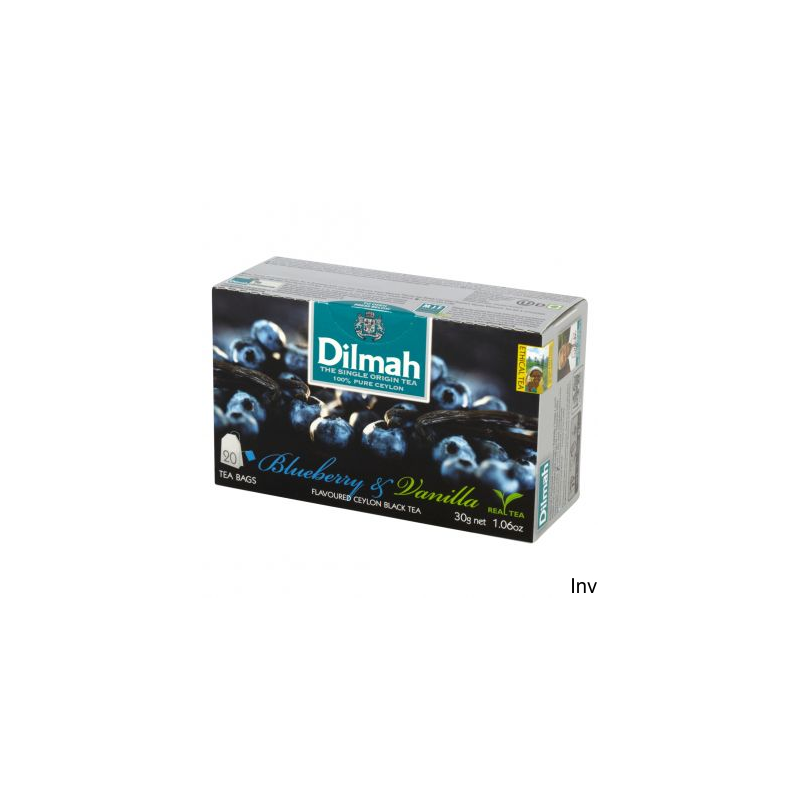 Herbata Dilmah Aromat Jagody i Wanilii 20 saszetek