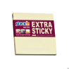 Notes sam.EXTRA STICKY 76x76 mm Żółty pastel 90 kartek