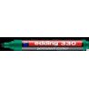 Edding Foliopis 330-4 zielony z końcówką ściętą, niezmywalny, 1-5 mm, do różnych powierzchni