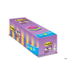 Post-It 3M Karteczki Samoprzylepne Super Sticky 21 bloczków + 3 GRATIS, 90 kolorowych karteczek 76x76mm