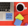 Post-It 3M Karteczki Samoprzylepne Super Sticky 21 bloczków + 3 GRATIS, 90 kolorowych karteczek 76x76mm