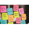 Post-It 3M Karteczki Samoprzylepne Super Sticky 21 bloczków + 3 GRATIS, 90 kolorowych karteczek 76x76mm
