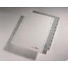 Durable Przekładki PP A4 szare z nadrukiem indeksu 1-10, 10 sztuk