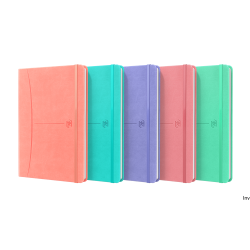 Notatnik Oxford Signature A5 80 kartek kratka mix pastelowy
