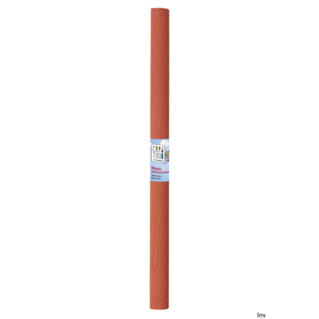 Bibuła marszczona Creatinio 50x200 cm brązowa Top 2000