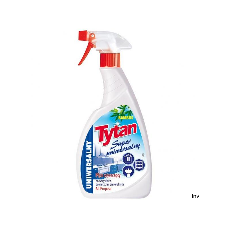 Płyn do czyszczenia uniwersalny 500g Tytan z rozpylaczem