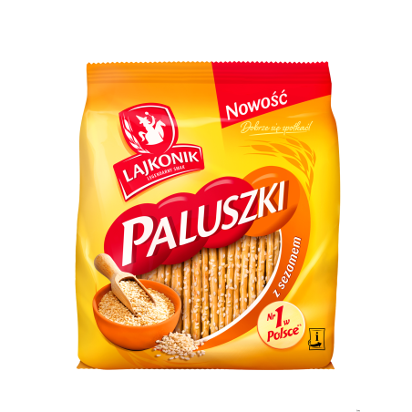 Paluszki sezamowe LAJKONIK 150g
