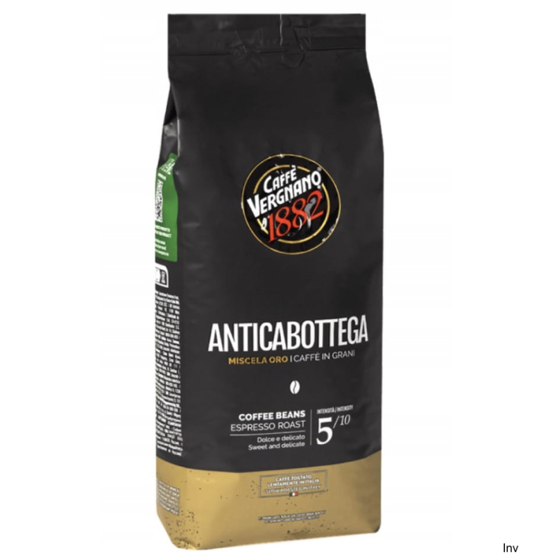 Kawa ziarnista Vergnano 1882 Antica Bottega 1kg 100% Arabica