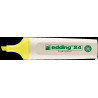 Zakreślacz ekologiczny Edding żółty 24/005, 10 sztuk, fluorescencyjny tusz na bazie wody