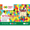Blok wycinanka A5 10 arkuszy 100 g kolorowy Happy Color