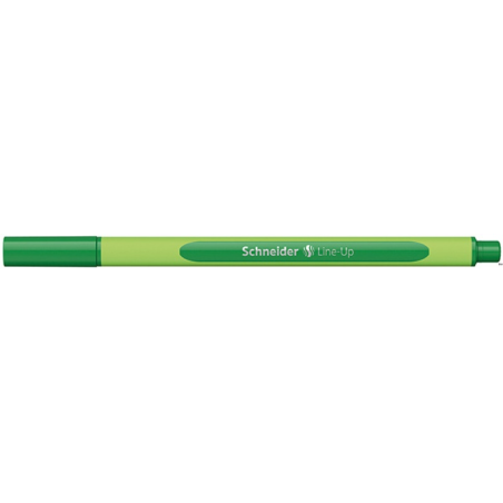 Cienkopis Schneider Line-Up 0,4 mm zielony, ergonomiczny, z bio-plastiku, odporny na wysychanie