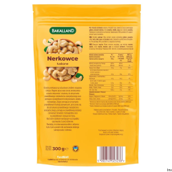 Orzechy nerkowca 300g Bakalland