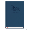 Kalendarz Codzienny A5 2023 granatowy Michalczyk i Prokop, 400 stron, oprawa skóropodobna, 1 dzień na stronę