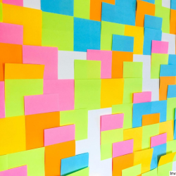 Bloczek samoprzylepny Post-It 3M, 127x76 mm, 6x100 sztuk, paleta energetyczna