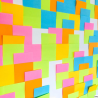 Bloczek samoprzylepny Post-It 3M, 127x76 mm, 6x100 sztuk, paleta energetyczna