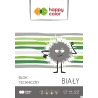 Blok techniczny biały 170g A4 Happy Color 3550