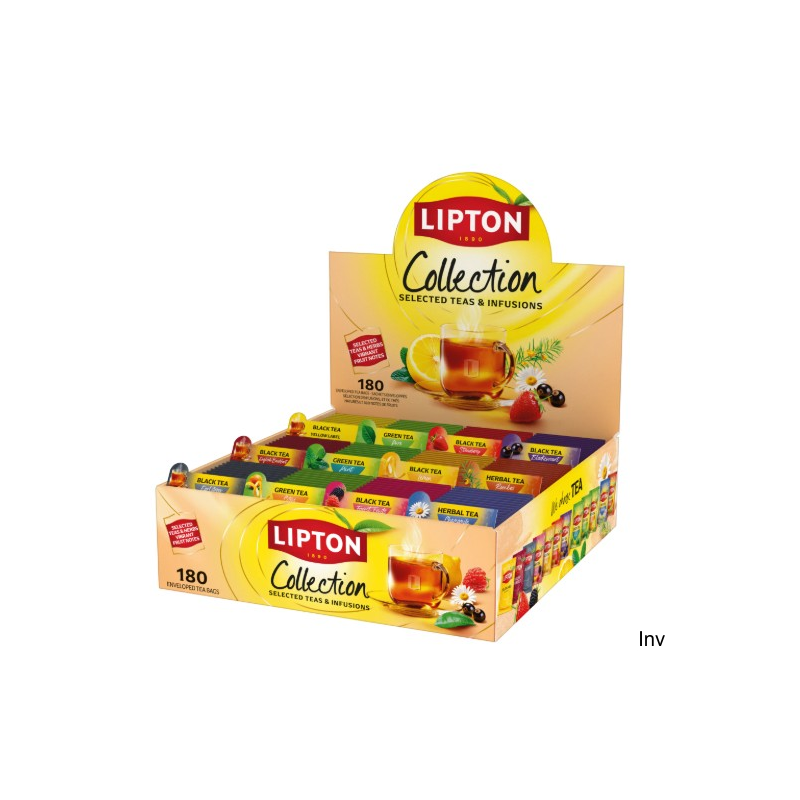 Herbata Lipton Variety Pack - 12 smaków czarnej herbaty w foliowych kopertach