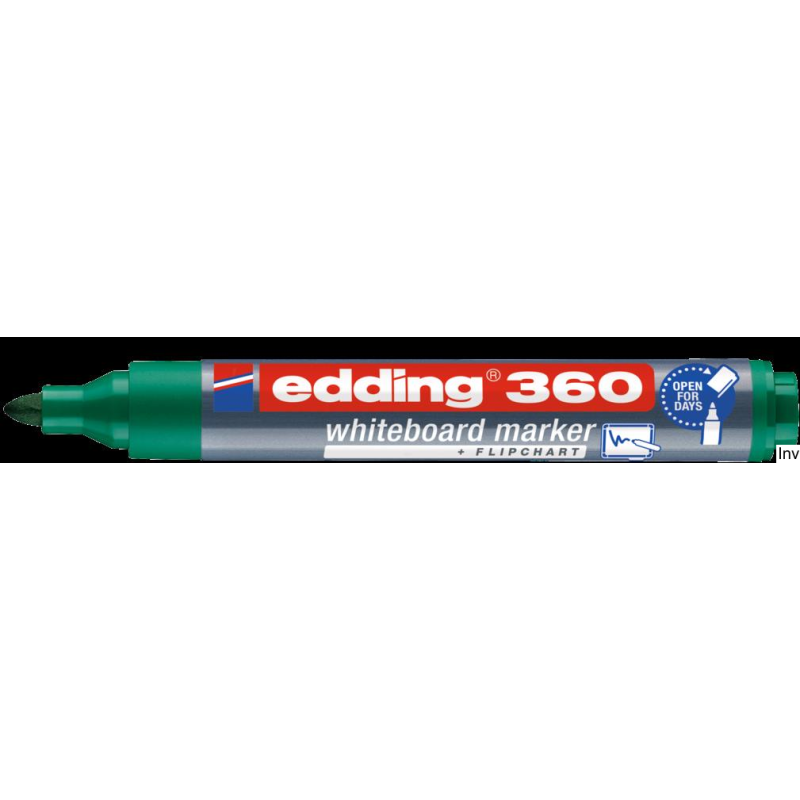 Edding Marker 360 zielony do tablic końcówka okrągła