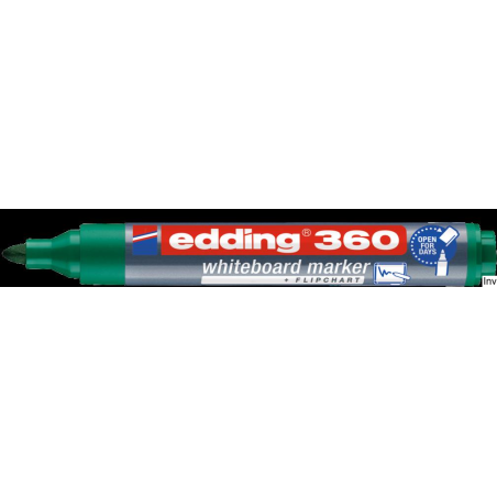 Edding Marker 360 zielony do tablic końcówka okrągła