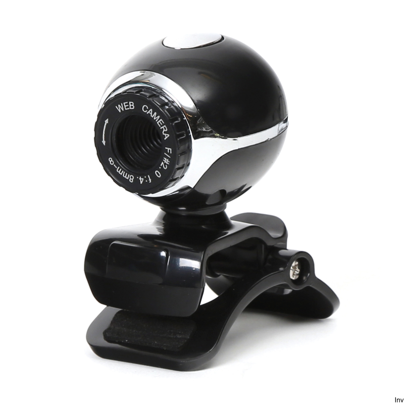 Kamera internetowa OMEGA WEB CAM 480p z mikrofonem, czarna, USB, rozdzielczość 640x480, sensor CMOS
