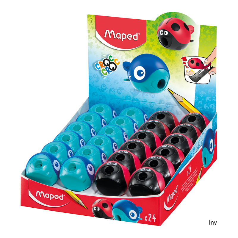 Maped Temperówka CROC CROC EASY 1 otwór mix kolorów 018113