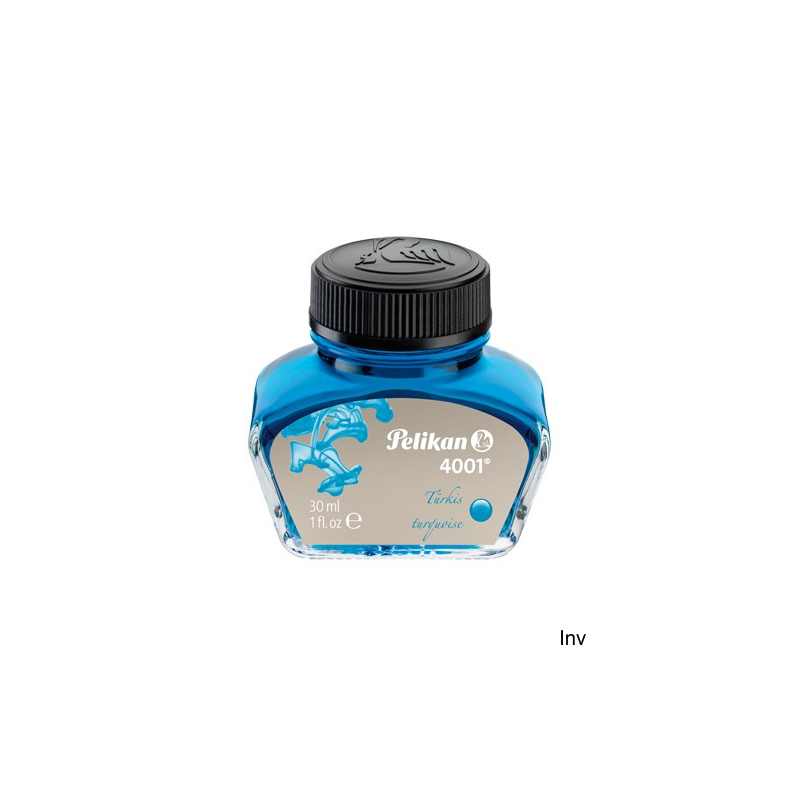 Atrament Pelikan turkusowy 30 ml w szklanej butelce