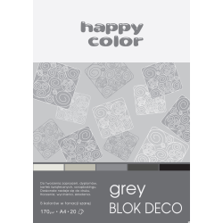 Blok Happy Color Deco Grey...
